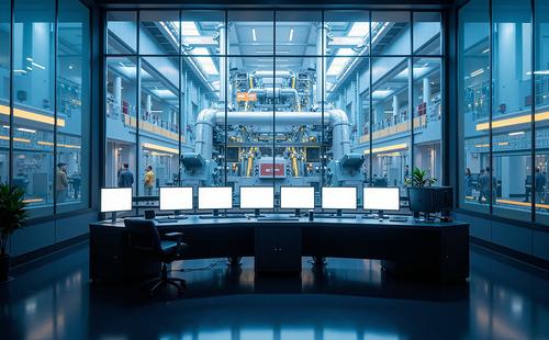 Artificial intelligence used in a smart factory