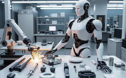 Humanoid robot technology for industrial manufacturing
